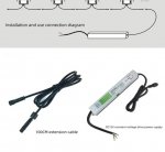 8PCS Pack 1W DC12V IP67 Recessed LED Wall Corner Light Outdoor LED Step Lights Stainless Steel Inground Light