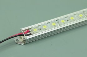 1Meter Waterproof LED Strip Bar With Square Lens 39.3inch 5050 Rigid LED Strip 12V With DC connector