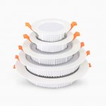 4PCS Pack Low Profie LED Downlight 3W/5W/7W/12W/15W/18W/24W CRI80 Anti-Fog Fixed Head Recessed Ceiling Light