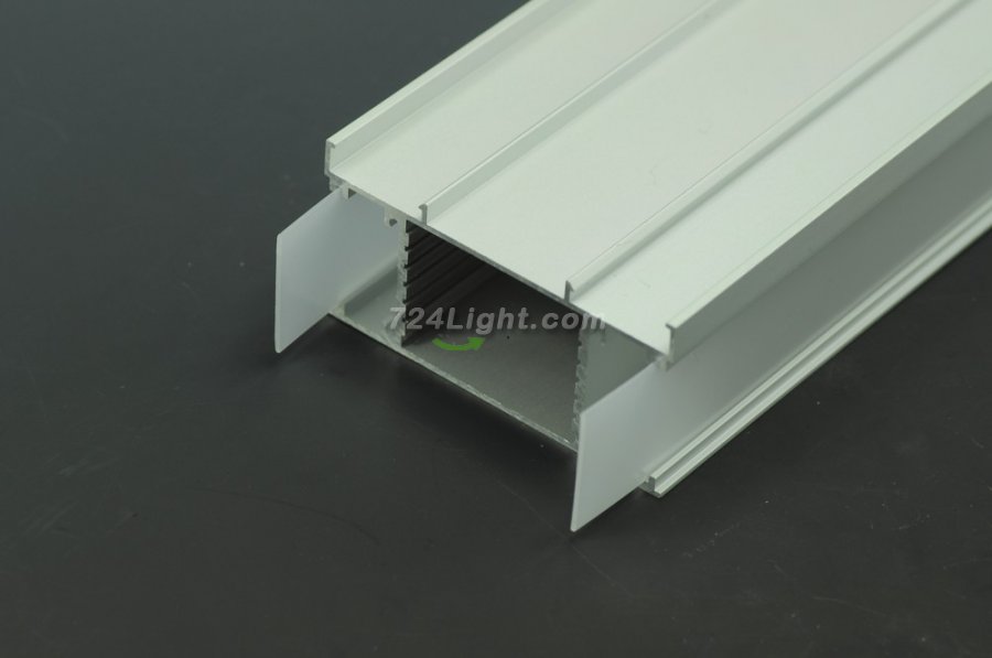 LED Aluminium Channel 1 Meter(39.4inch) Wall Light LED Channel With Driver For 5050 5630 Multi Row LED Strip Lights