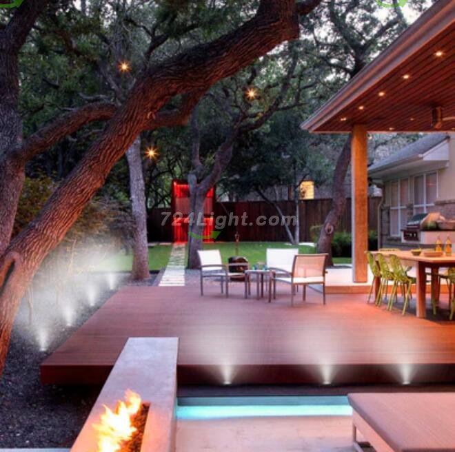 16 Pack Outdoor Recessed LED Deck Lights Kits IP67 Waterproof Inground LED Step Lights Kit for Garden, Yard, Steps, Bath Room and Kitchen