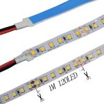 20M NO VOLTAGE DROP LED SOFT LIGHT WITH 24V2835 ENGINEERING LOW VOLTAGE 6W10MM FLEXIBLE LINE LIGHT