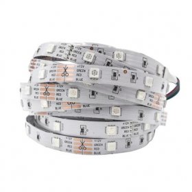 16.4FT/5Mtr 150LEDs RGB LED Strip Light Kit SMD5050 30LEDs/Mtr, WiFI Wireless, Smart APP controlled