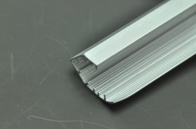 LED Aluminium Profile LED Strip Light Aluminium Profile 1M V Flat Type Rail Aluminium
