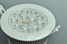 12W LD-CL-CPS-01-12W LED Down Light Cut-out 110mm Diameter 5.4" White Recessed Dimmable/Non-Dimmable LED Down Light