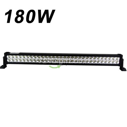 180W Off Road LED Light Bar Double Row 60*3W CREE LED Work Light For Car Driving