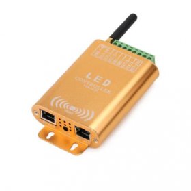 WIFI APP Controll LED Controller Sound /Music Pixel SPI Controller for Addressable Dream Color RGB/RGBW LED Lights DC12-24V