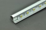 LED Aluminium Profile LED Strip Light Aluminium Profile 1M V Flat Type Rail Aluminium