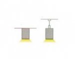 PB-AP-GL-106 LED Aluminium Channel 1 Meter(39.4inch) Recessed 32.4mm(H) x 25mm(W) suit for max 13.2mm width strip light