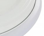 24W 14.96 inch (380mm) LED Ceiling Light Fixture CCT changable & Dimmable with RF controller Round Acrylic Shade White Finish Modern LED Flush Mount