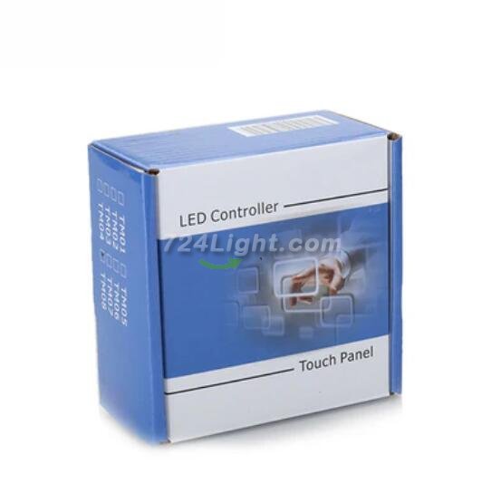 12V-24V DC TM06 Wall Panel Touchable Color Ring LED Dimmer Controller for Single Color LED Strips