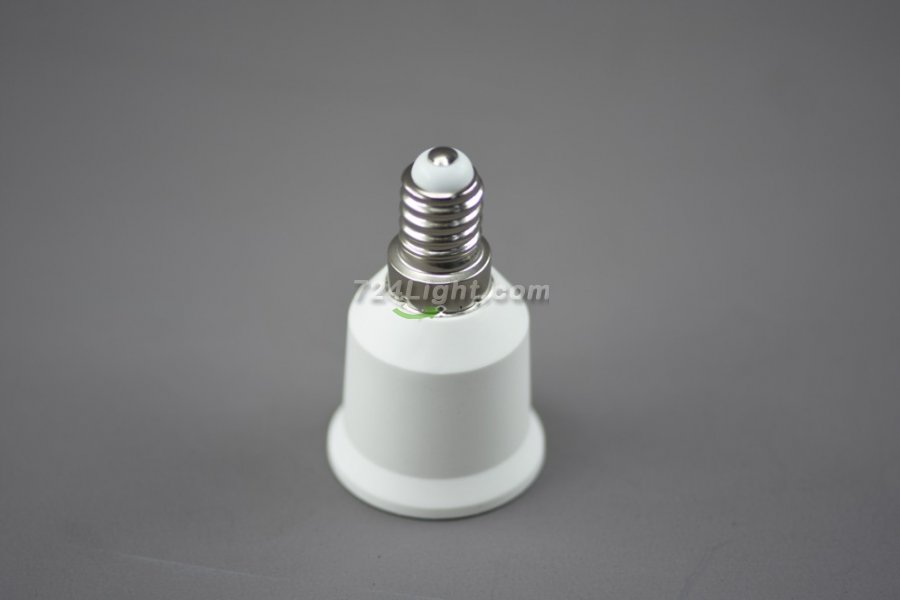 E14 to E27 Screw Base Light Bulb Splitter E27 Socket Converter