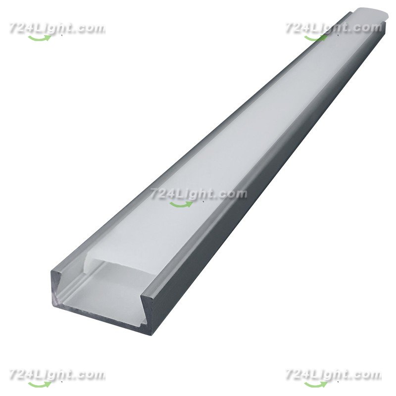 1506 Easy installation seamless docking cabinet office line light hard light strip aluminum groove shell kit