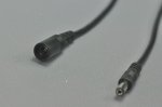 Wholesale Dc Connect Black 22 AWG 16cm Male Female LED Power Supply DC Cable Cord For LED Light