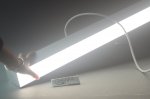 LED Linear Suspension 4ft 1.2 Meter 2.76"x1.97" 50W AC120-277V