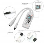 16.4FT/5Mtr 150LEDs RGB LED Strip Light Kit SMD5050 30LEDs/Mtr, WiFI Wireless, Smart APP controlled