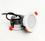 4 Pack RGBW Super Bright Modern Recessed LED Lighting 4W 12V White Round LED Embedded Panel Lights Aluminum Indoor Ceiling Downlight Hotel Lighting Bar Lighting Dancing Room Lighting Restaurant Lighting