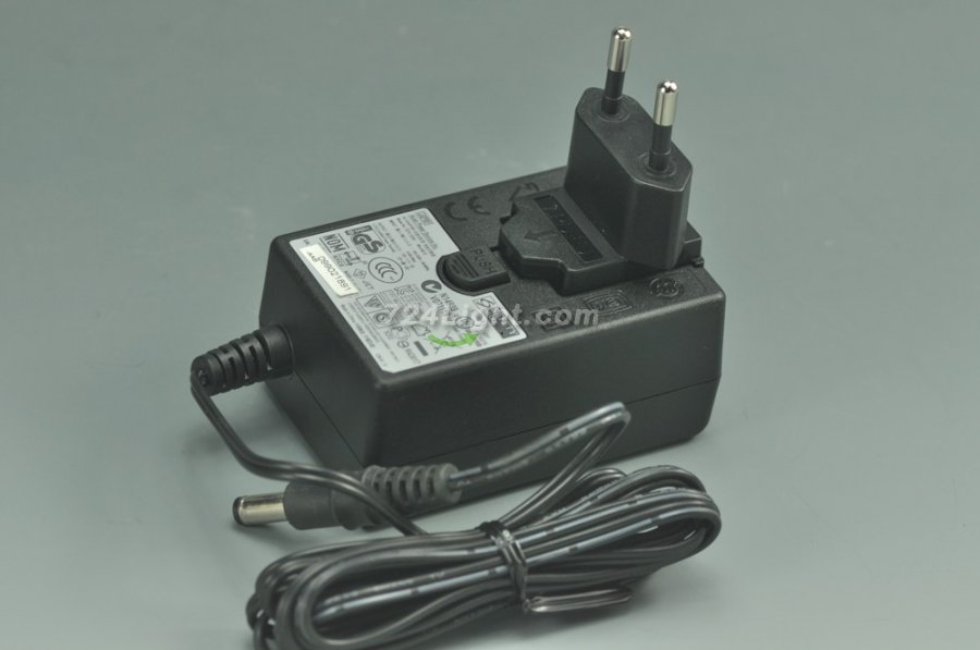 12V 2A 24 Watt LED Power Supplies original Full Power with UL US CE Certification