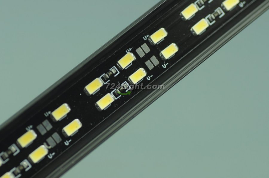 Black 1.2meter 48inch Bestsell Double Row LED Bar 168LEDs 5050 5630 Rigid Bar