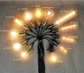 E27 Screw Edison Bulb LED Retro Vintage Lighting