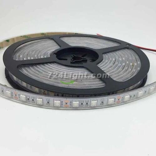 660nm 670nm Deep Red LED Light Strips, SMD5050-300 60 LEDs 12W Per Meter LED Tape Light