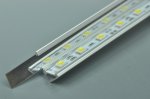 V Style LED Aluminium Extrusion LED Aluminum Channel 1.5 meter(59.1inch) with Reflector