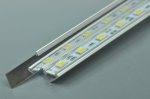 V Style LED Aluminium Extrusion LED Aluminum Channel 0.6 meter(23.64inch) with Reflector