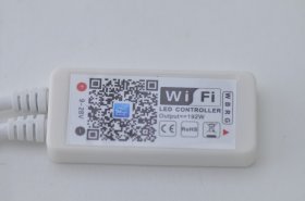 WiFi Wireless Led Controller LED constant pressure controller MINI RF RGBW 21 key WIFI controller