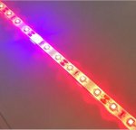 Plant Growth RED:BLUE /660nm:460nm LED Grow Light SMD2835 60LEDs 12V 12W Per Meter Strip