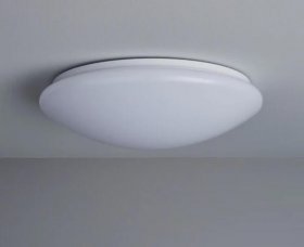 18W 11.4 Inch (290mm) LED Ceiling Light Fixture CCT changable & Dimmable with RF controller Round Acrylic Shade White Finish Modern LED Flush Mount