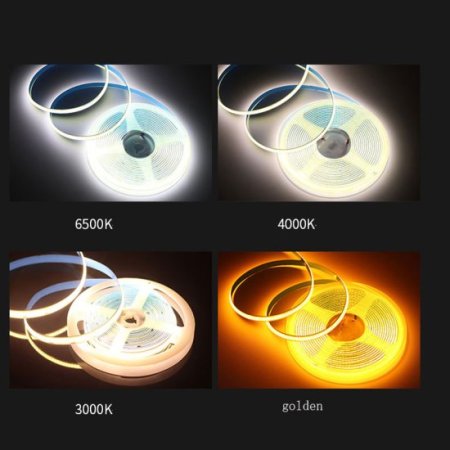 (image for) LED STRIP LIGHT COB FLEXIBLE 24V STRIP LIGHT 5 METER(16.4FT) 320LEDS