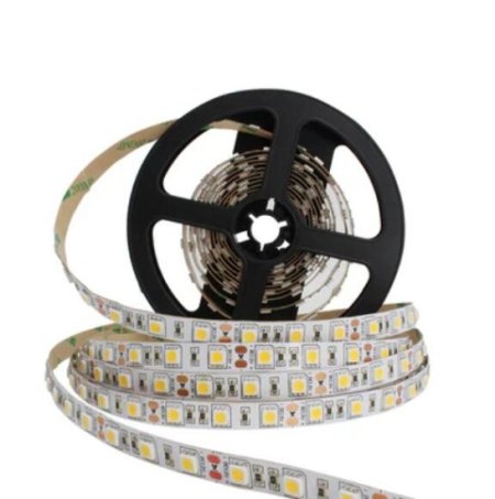 (image for) High CRI 90 LED Strip Lights, 5Meters (16.4ft) SMD5050-300, 60 LEDs 900LM Per Meter, DC 12V Dimmable Flexible LED Strips,10mm Wide Tape