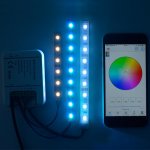 12V Wifi Android LED Strip RGB RGBW Controller With Remote 5 Channels Control By Phone