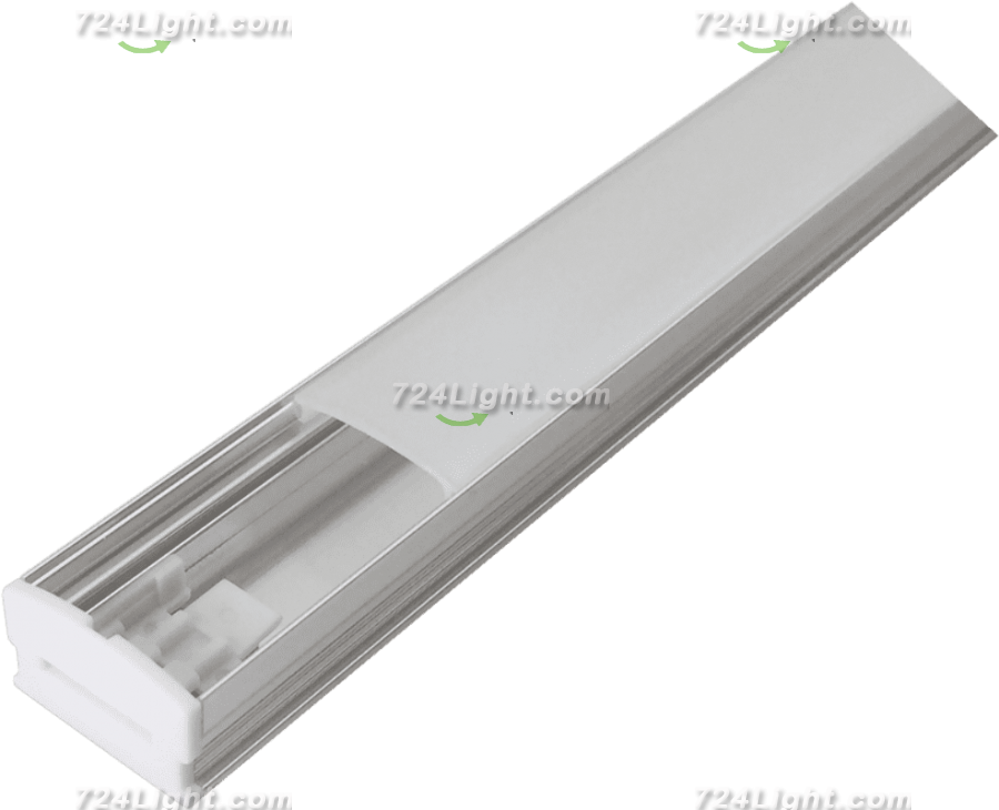 1709 buckle angle adjustment 14 wide PCB board shrapnel shadowless butt line light hard light bar aluminum groove shell kit