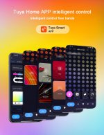 Hexagon Lights Smart App Control RGB Hexagon LED Lights for Wall or Desktop with Music Sync for Gaming Room Streaming Decor