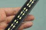 Black 1.2meter 48inch Bestsell Double Row LED Bar 168LEDs 5050 5630 Rigid Bar