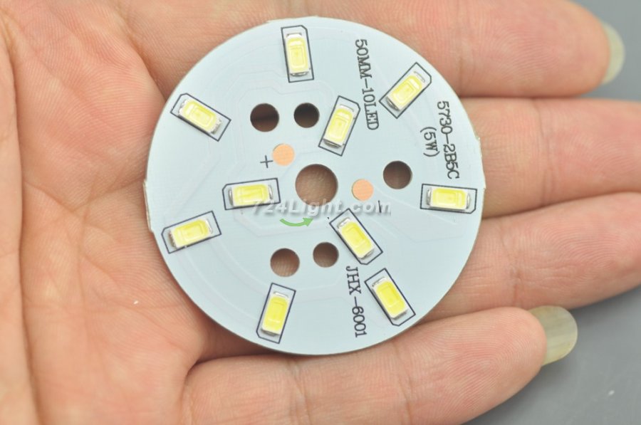 LED Dulb 5W aluminium PCB SMD5730 Semi-Finished Dry LED Aluminium Base For LED Lighting