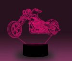 Transportation Images 3D Illusion LED Night Light w/ 16 Colors Remote Touch Switch Adjustable Brightness for Kids Bedroom Decoration