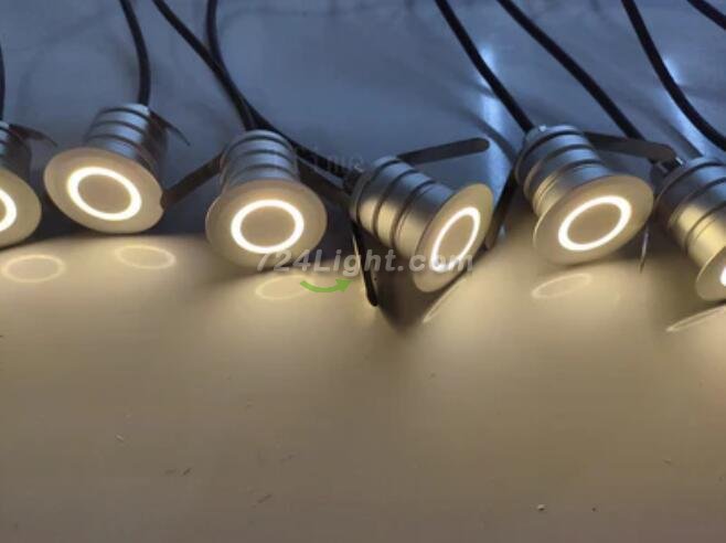 8 PCS Pack DC12V-24V 1W/3W IP67 Outdoor Waterproof LED Wall Light Corridor Ladder Step LED Lights