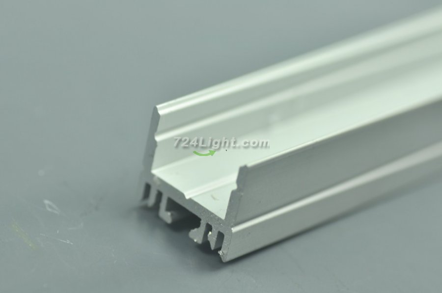 LED Channel with heat sink and tracking for led strip light or line pendent Light