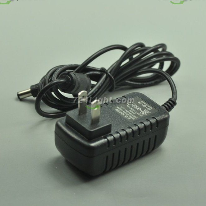 12V 1A Adapter Power Supply 12 Watt LED Power Supplies UL Certification For LED Strips LED Lighting