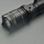 200 Lumens LED Flashlight 3W Flashlight Torch 3 Modes With Holding Clip