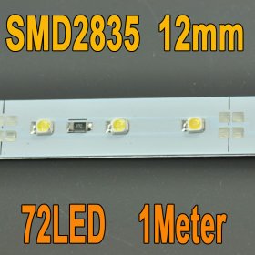 39.3inch 2835 Rigid LED Strips 72LED 1M 12V DC Aluminium Rigid Strip Light