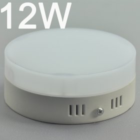 12W DL-HQ-202-12W Panel LED light Round Diameter 121mm Height 45.5mm PVC Acrylic Cover Cabinet LED LED Downlight