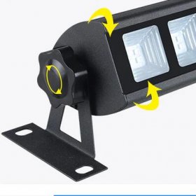 36W 385-400nm LED Black Light Bar, Black Lights for Glow Party, Black light with Plug &Switch, Glow Light for Halloween, Fluorescent Body Paint, Stage Lighting