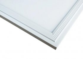 1'x4' (295x1195mm) 40W LED Panel Light in 0.39'' (10mm) White Trim Flat Sheet Panel Lighting Board Super Bright Ultra Thin Glare-Free