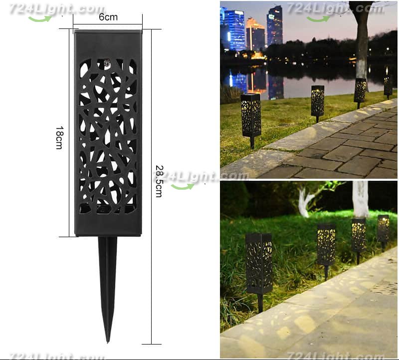 Solar Garden Light, Outdoor Waterproof Lawn Light for Garden, Passage, Porch, Lawn Decorative Lighting