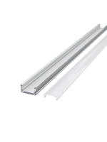 Line light hard light strip light with card slot aluminum shell aluminum slot 1307