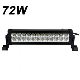 72W Off Road LED Light Bar Double Row 24*3W CREE LED Work Light For Car Driving
