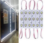 20pcs/pack LED Modules String with 5730 3 LED 160°Beam DC12V 90LM 1.5W Module Light Waterproof IP67 with Adhesive Tape Back